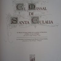 Missal de Santa Eulàlia, codex of the Cathedral of Barcelona, a. 1403 - Image 4