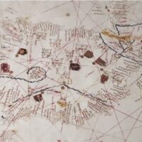 Nautical chart of Mecià de Viladestes, 1413 - Image 6