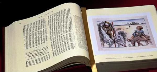 El Quijote ilustrado por Salvador Dalí, edición bibliófilo IV Centenario