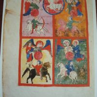 Leaves Beatus of Liebana codex of Turin, s. XII - Image 6