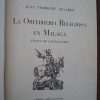 The Religious Goldsmith in Malaga, Juan Temboury Alvarez, 1948