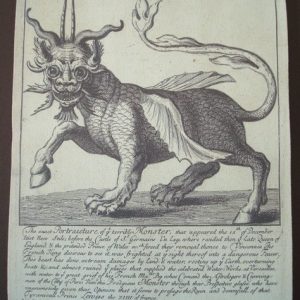 Monstruo Terrible, por John Savage, c. 1701