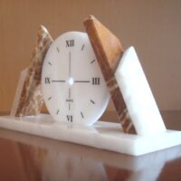 Pisapapeles de cuarzo blanco y marrón - Imagen 3