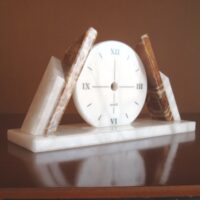 Pisapapeles de cuarzo blanco y marrón - Imagen 4