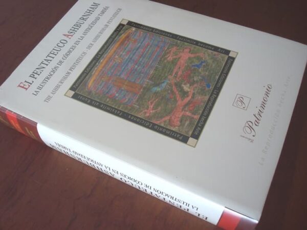 Study book of the facsimile of the Ashburnham Pentateuch or Tours Bible - Image 9