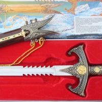 Templar Dagger Tole10 24 cm with case - Image 4