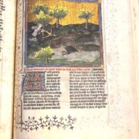 Book of the Hunt of Gaston III Fébus. BNF. 15th Century - Image 3