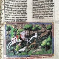 Libro de la caza de Gaston III Fébus. BNF. Siglo XV - Imagen 5