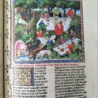 Libro de la caza de Gaston III Fébus. BNF. Siglo XV - Imagen 4