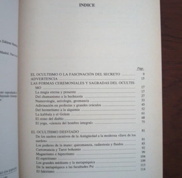 Dictionary of the Occult Sciences. Julien Tondriau. EDAF, 1985 - Image 2