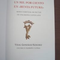 One thousand percent in “future income.” Vidal González, 2010 - Image 2