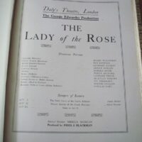 1921 The Lady of The Rose. Musical, sheet music. London - Image 4