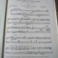1921 The Lady of The Rose. Musical, sheet music. London - Image 6