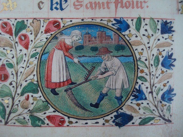 Libro de Horas de Rouen, s. XV