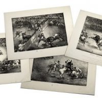 Goya: The bulls of Bordeaux, s. XIX