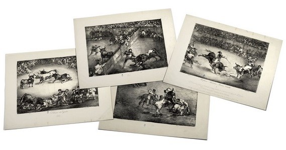 Goya: Los toros de Burdeos, s. XIX