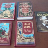 Lot of 4 works from the Julio Verne Library. RBA, 2002