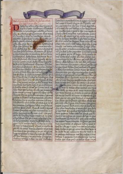 La Octava Esfera. Primer Libro Del Saber de Astronomía de Alfonso X el Sabio, c. 1560
