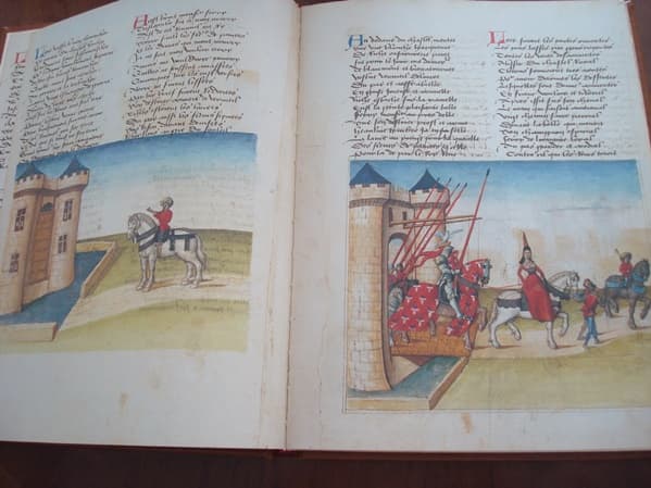 Le Pas de Saumur (Libro de los Torneos de René d’Anjou), 1446 - Imagen 2