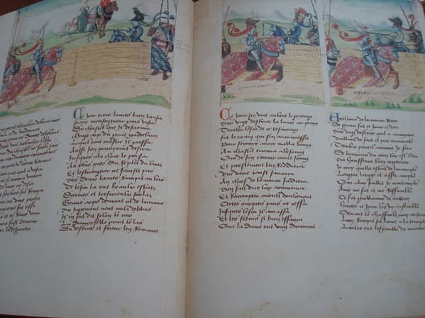 Le Pas de Saumur (Libro de los Torneos de René d’Anjou), 1446 - Imagen 5
