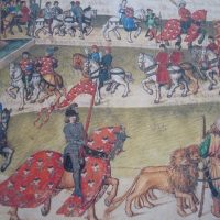Le Pas de Saumur (Book of Tournaments of René d'Anjou), 1446