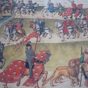 Le Pas de Saumur (Libro de los Torneos de René d’Anjou), 1446