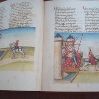Le Pas de Saumur (Book of Tournaments of René d'Anjou), 1446 - Image 3