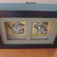 3D painting Ancient Egyptian gods Anubis and Horus - Image 2