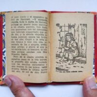 La niña de los fósforos. H. C. Andersen. Mini libro en caja de cerillas. 1963 - Imagen 8