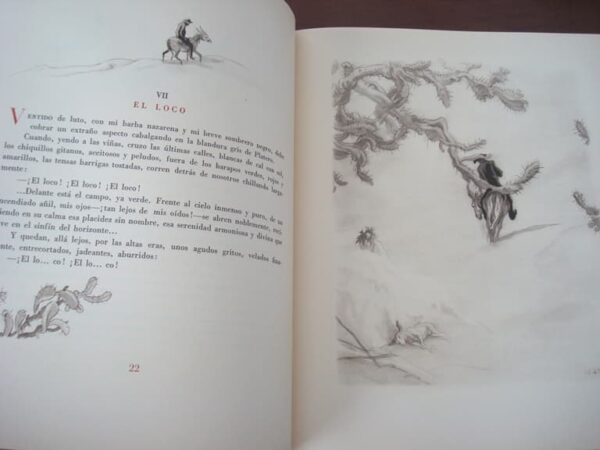 Platero y Yo, Juan Ramón Jiménez, ilustrado por Carlos Sáenz de Tejada, 1957 - Imagen 5