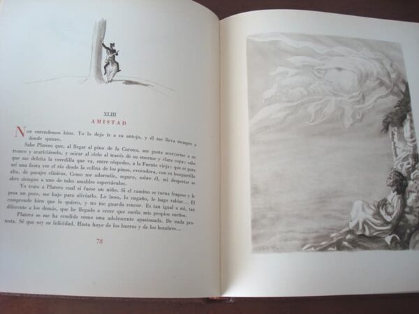 Platero y Yo, Juan Ramón Jiménez, ilustrado por Carlos Sáenz de Tejada, 1957 - Imagen 6