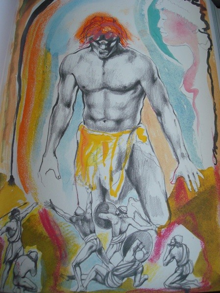 Odisea, Homero, ilustrada por Ugo Attardi, FMR