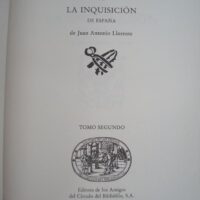 Critical history of the Spanish Inquisition. J. A. Llorente. Bibliophile Circle, 1983 - Image 6