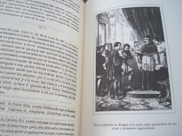 Critical history of the Spanish Inquisition. J. A. Llorente. Bibliophile Circle, 1983 - Image 8