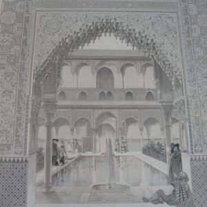 La Alhambra en el siglo XIX. Owen Jones. 1842. Espectacular y gran formato