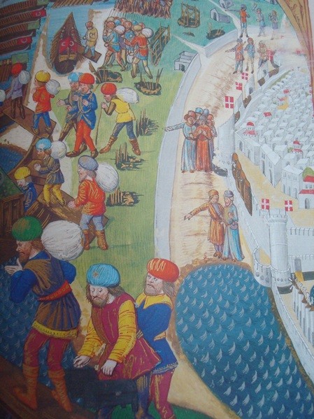 El sitio de Rodas, s. XV (las Cruzadas)