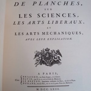 The Hunting in the Encyclopaedia of Diderot and D'Alembert