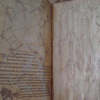 Manuscript of Villard de Honnecourt (The Book of the Cathedrals), c. 1221 - Image 4