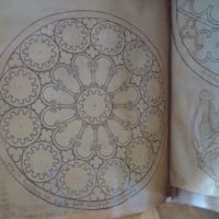 Manuscript of Villard de Honnecourt (The Book of the Cathedrals), c. 1221 - Image 6