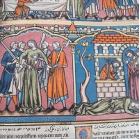 La Biblia de los Cruzados, s. XIII *****+ (en pergamino natural)