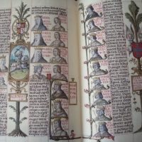 Genealogy of the Kings of Spain (Anacephaleosis), c. 1530 (5*+) (in natural parchment)