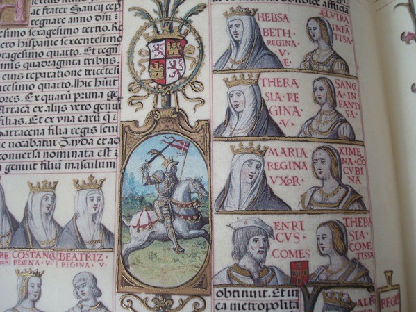 Genealogía de los Reyes de España (Anacephaleosis), c. 1530 *****+ (en pergamino natural)