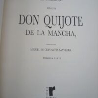 Don Quixote. Cervantes. 2007 Rueda, complete. Exclusive copy. bibliophilia - Image 2