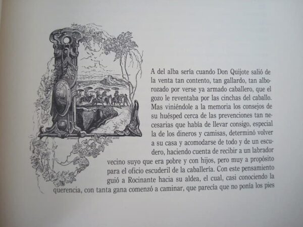 Don Quixote. Cervantes. 2007 Rueda, complete. Exclusive copy. bibliophilia - Image 5