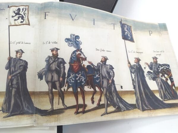 Funeral procession in Brussels in honor of Charles V. 16th century - Image 6