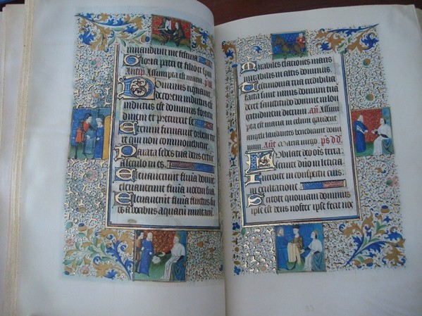 Book Of Hours Of Gulbenkian 15th Century 5 Beautifully Lit