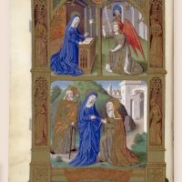 The Annunciation, selected images in Books of Hours - Image 3