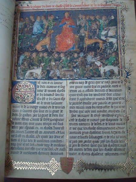 Book of the hunting of Gastón III Fébus, s. XIV (Museum of the Hermitage) - Image 3