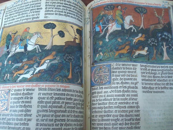 Book of the hunting of Gastón III Fébus, s. XIV (Museum of the Hermitage) - Image 6