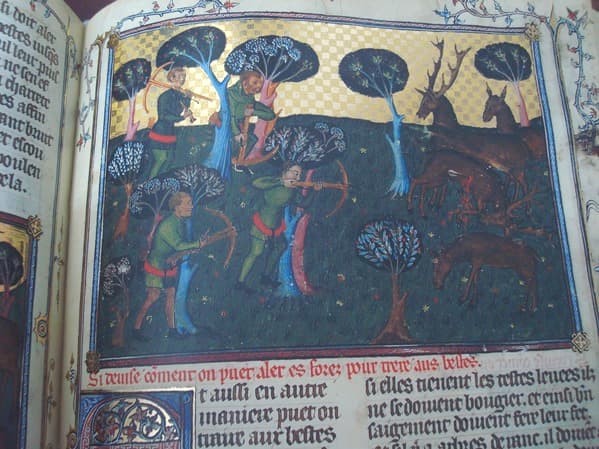 Book of the hunting of Gastón III Fébus, s. XIV (Museum of the Hermitage) - Image 8